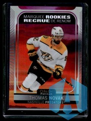 2021-22 O-Pee-Chee Platinum Marquee Rookies Sunset Thomas Novak #300